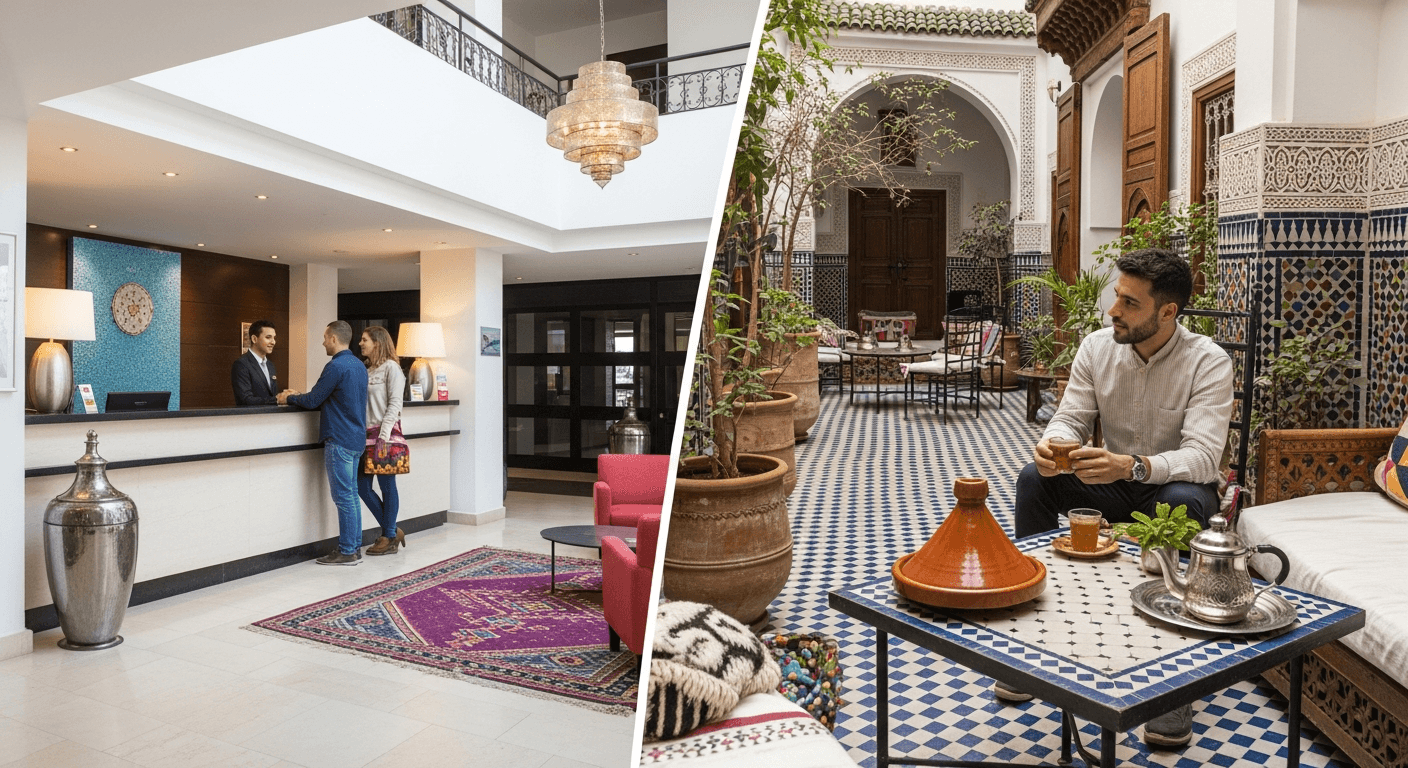 الفندق ولا Airbnb؟